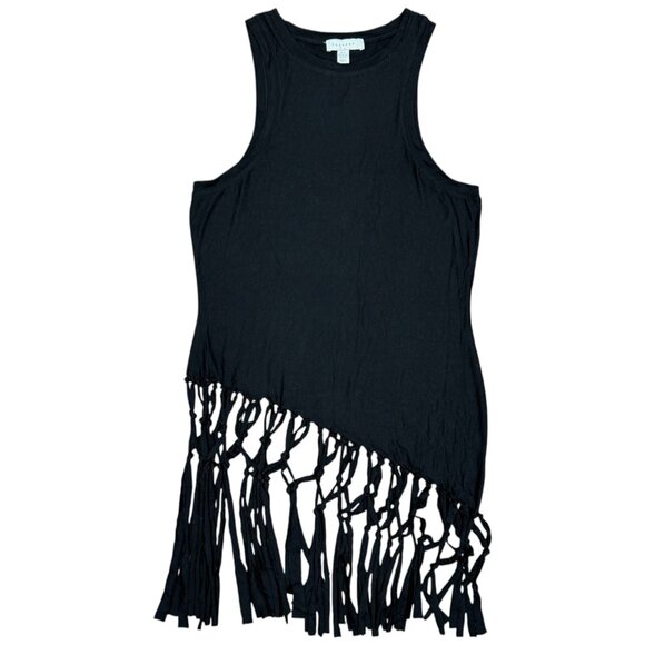 NWT Women's TOPSHOP Macrame Style Tank Top‎ Black | Size 8/10 - Picture 2 of 7
